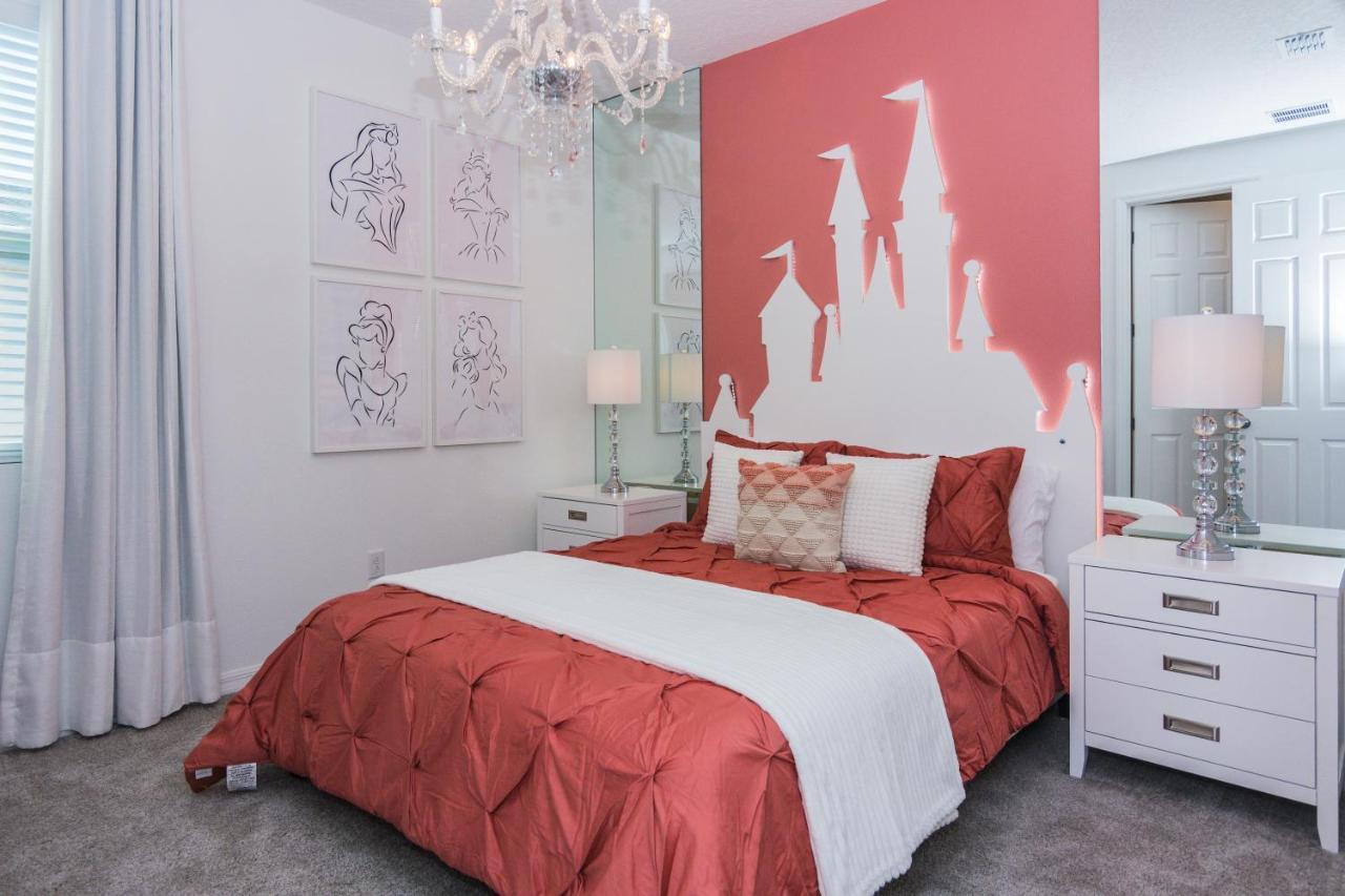 Brand New 9 Bedrooms House With Private Pool, Star Wars Game Room, Theme Rooms And Lake View Sa2145 Kissimmee Eksteriør bilde
