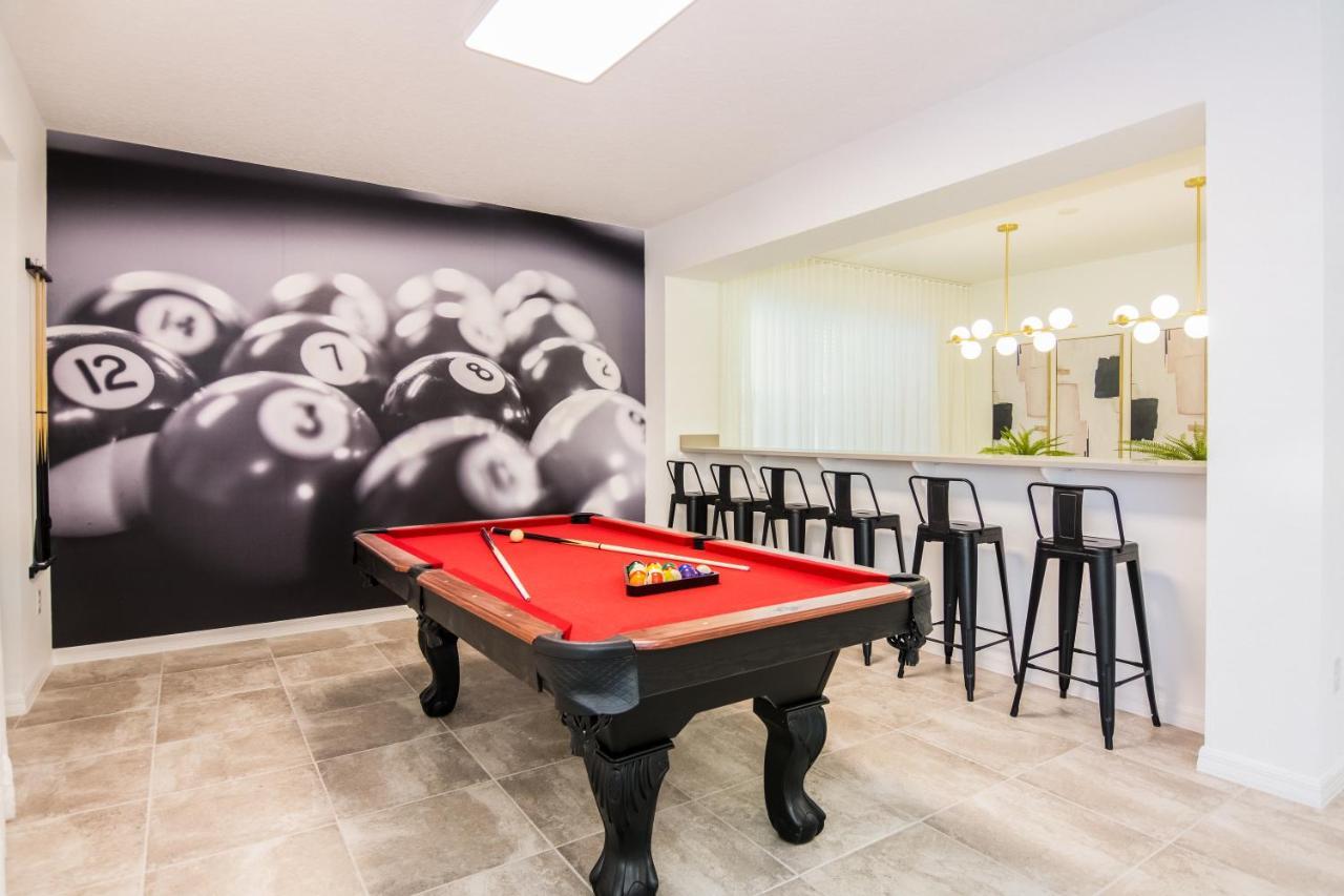 Brand New 9 Bedrooms House With Private Pool, Star Wars Game Room, Theme Rooms And Lake View Sa2145 Kissimmee Eksteriør bilde